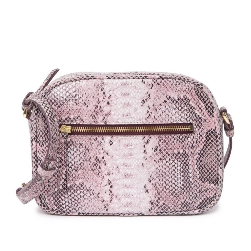 NWOT Nordstrom Small Dianne Snake Embossed Crossbody Bag